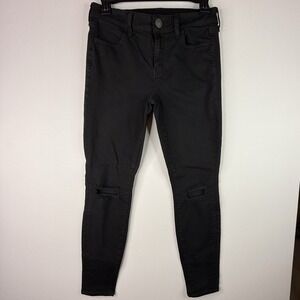 American Eagle Next Level Stretch Black Skinny Jeans 4